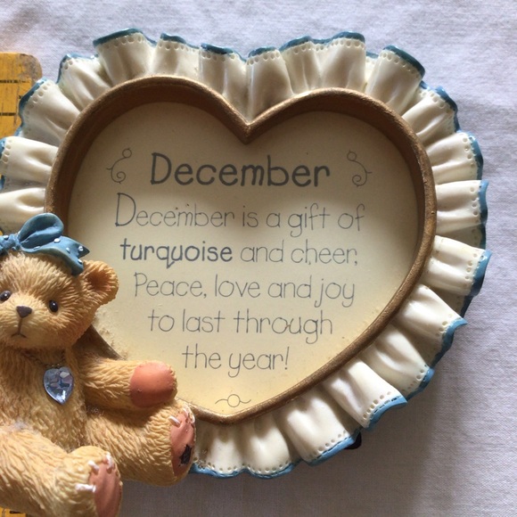 Enesco December bear photo frame - Picture 2 of 8